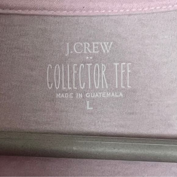 J.CREW Women's Graphic You Had Me At Bordeaux Short Sleeve Crewneck Tee Sz L - Picture 7 of 8